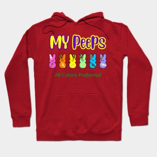 My Peeps Easter T-Shirt,Kids Bunny Unity Hoodie